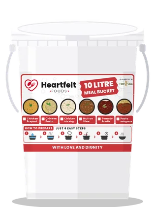 Heartfelt Foods 10 L bucket